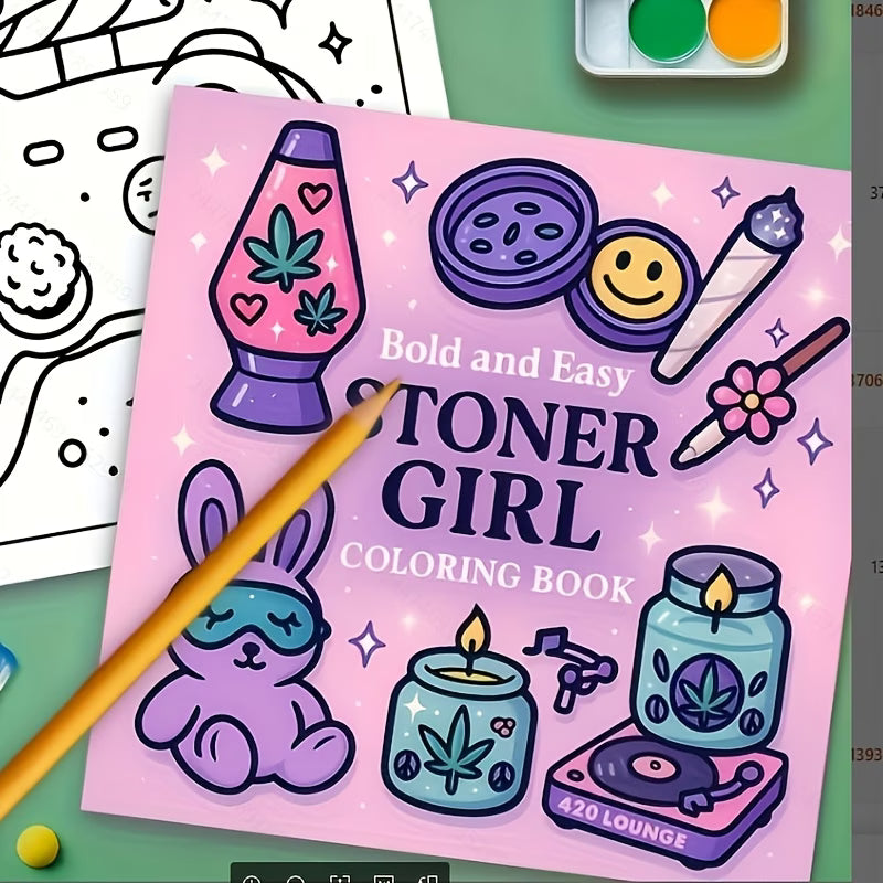 A Bold And Easy Coloring Book