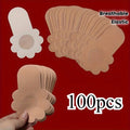 100pcs Invisible Breast Lift Bra Breathable Elastic Anti-Sagging Breast Lift Tape