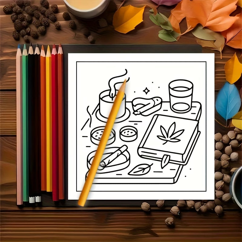 A Bold And Easy Coloring Book