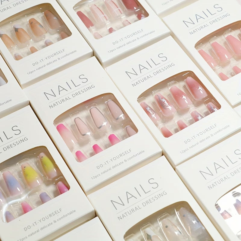 A Total of 12 Boxes, 12pcs Per Box, Random Style Combination Set