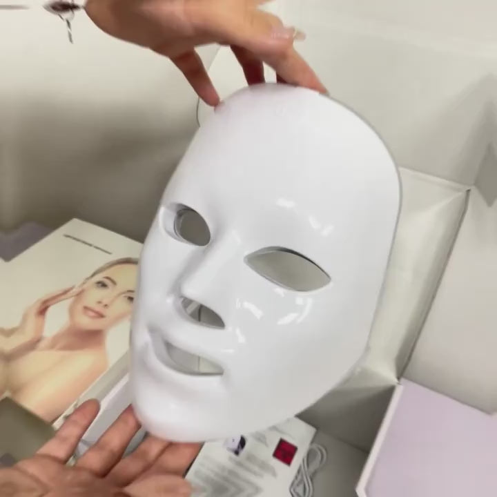 7-color Facial Mask Device, Portable Facial Skincare Tool